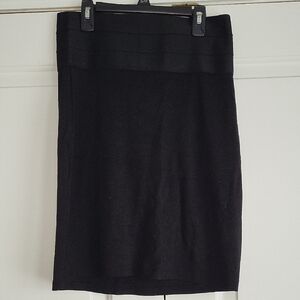 Max Studio Black Pencil Skirt Knee-Length Work